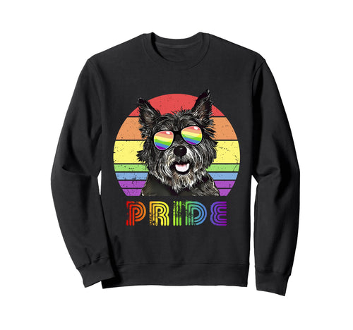 Lgbtq Cairn Terrier Dog Sweatshirt - Casual Everyday Wear for Adults - T-Shirt, Sweatshirt, Hoodie