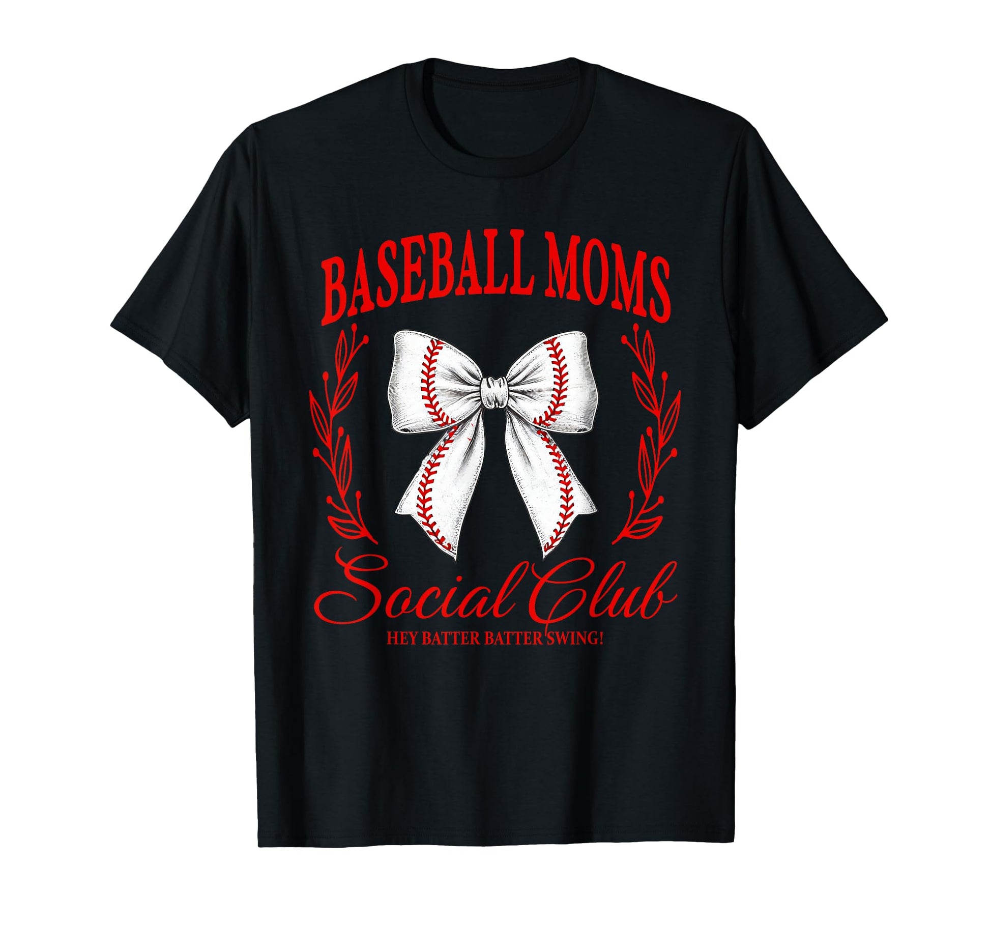 Baseball Mom Letter Funny Baseball T-Shirt - Aesthetic Graphic Unisex - T-Shirt, Sweatshirt, Hoodie