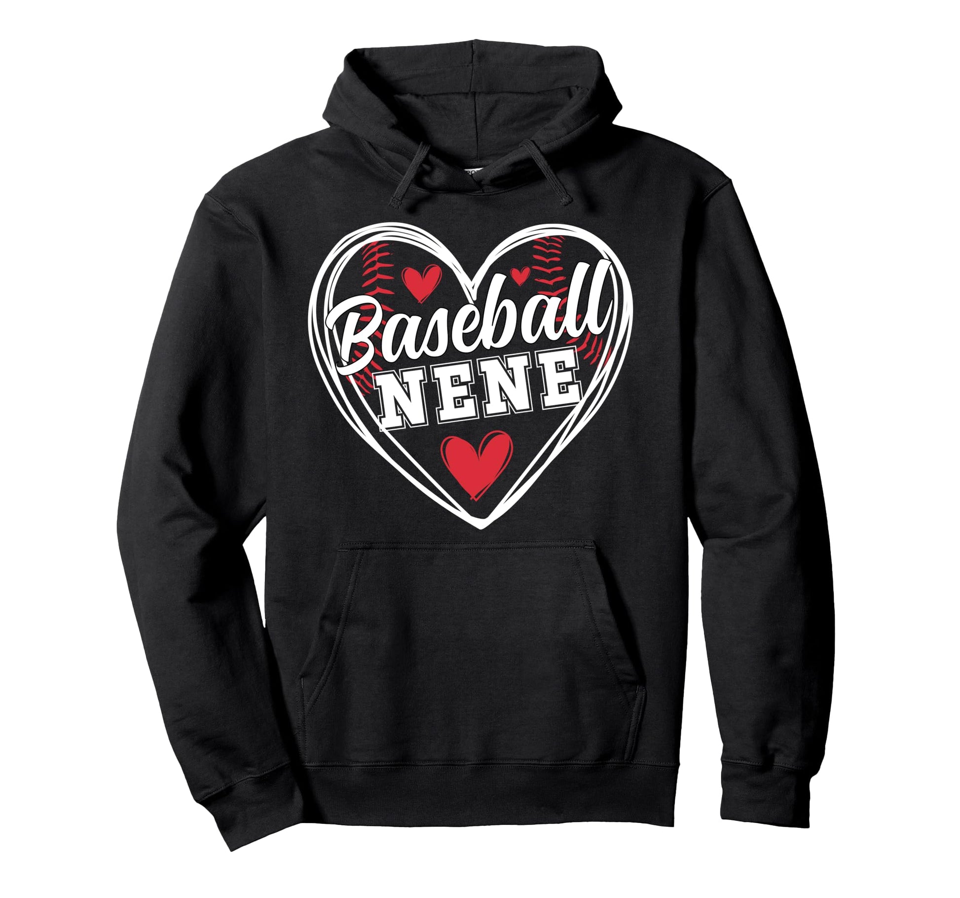 Baseball Nene Heart Nene Baseball Hoodie - Streetwear Style for Adults - T-Shirt, Sweatshirt, Hoodie