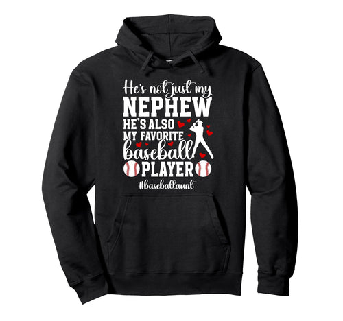 Proud Baseball Aunt Baseball Player Hoodie - Trendy Graphic for Adults - T-Shirt, Sweatshirt, Hoodie