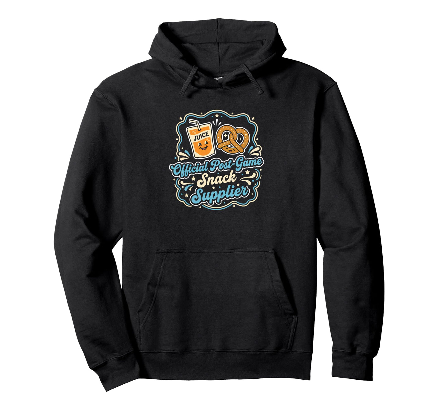 Post Game Snack Supplier T Ball Hoodie - Casual Everyday Wear Men Women - T-Shirt, Sweatshirt, Hoodie