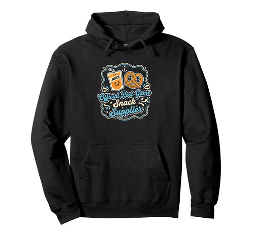 Post Game Snack Supplier T Ball Hoodie - Casual Everyday Wear Men Women - T-Shirt, Sweatshirt, Hoodie
