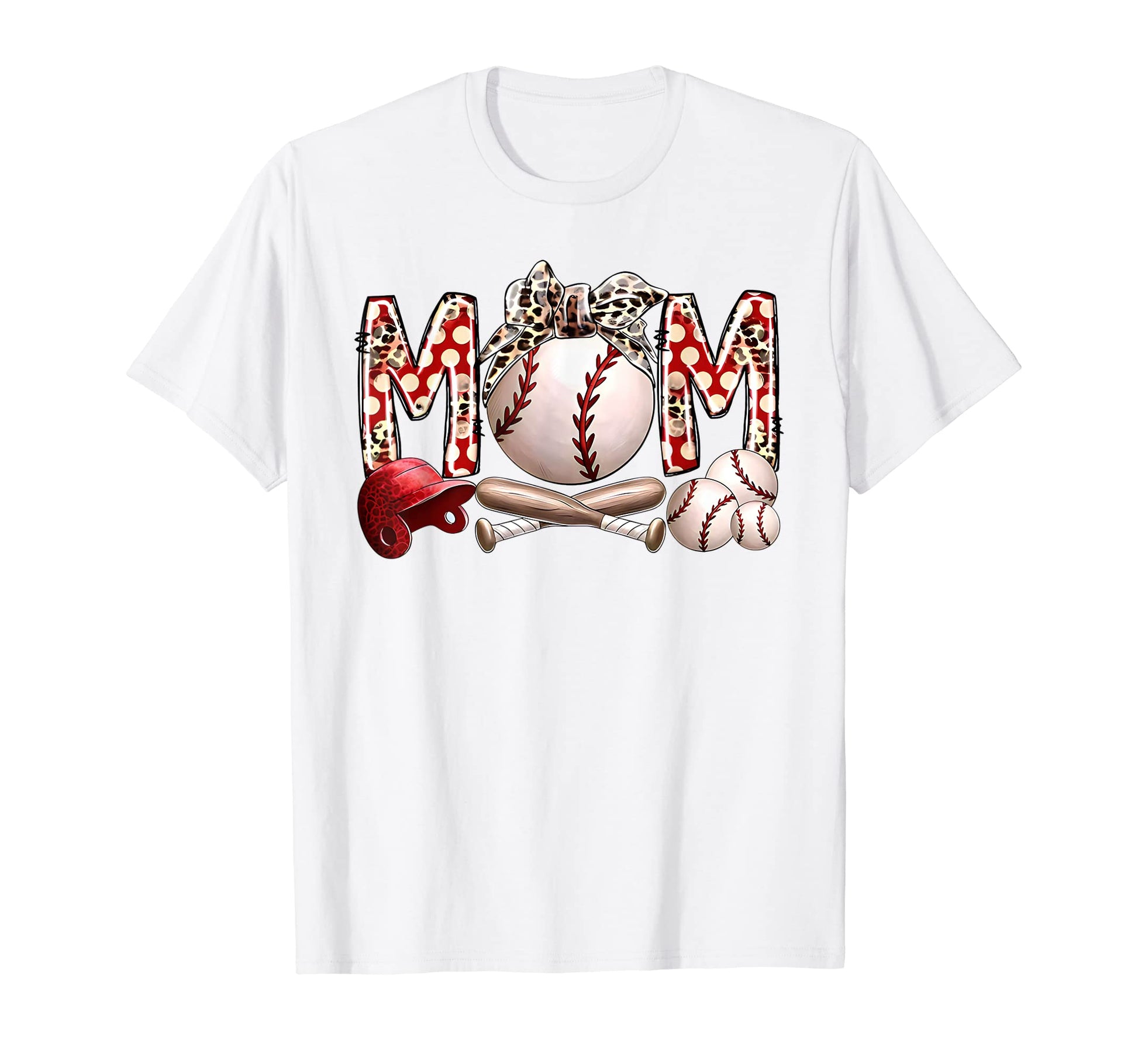 Game Day Baseball Mom Baseball Life T-Shirt - Graphic Print Men Women - T-Shirt, Sweatshirt, Hoodie