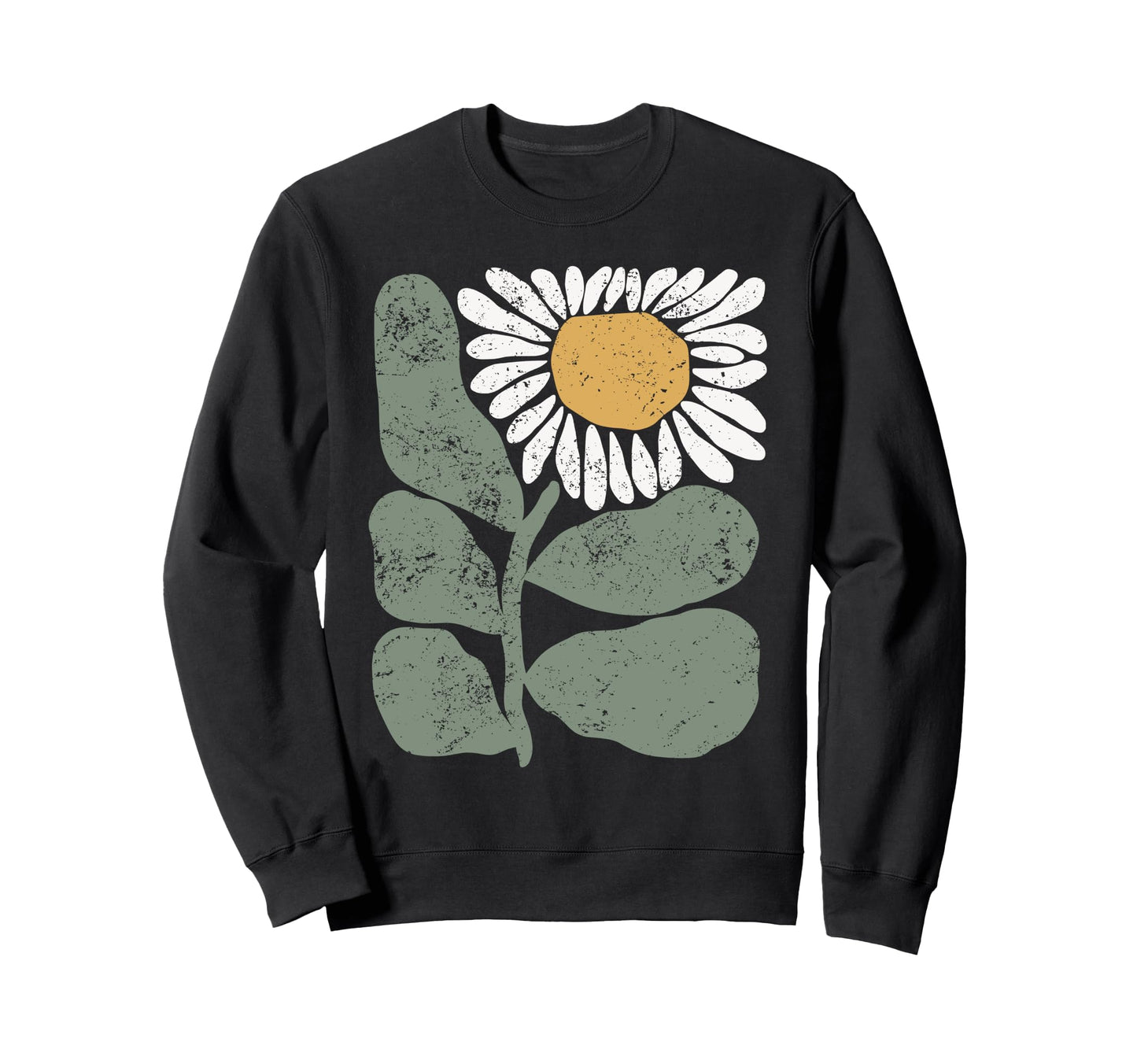 Boho Wildflower Botanical Sweatshirt - Aesthetic Graphic Men Women - T-Shirt, Sweatshirt, Hoodie