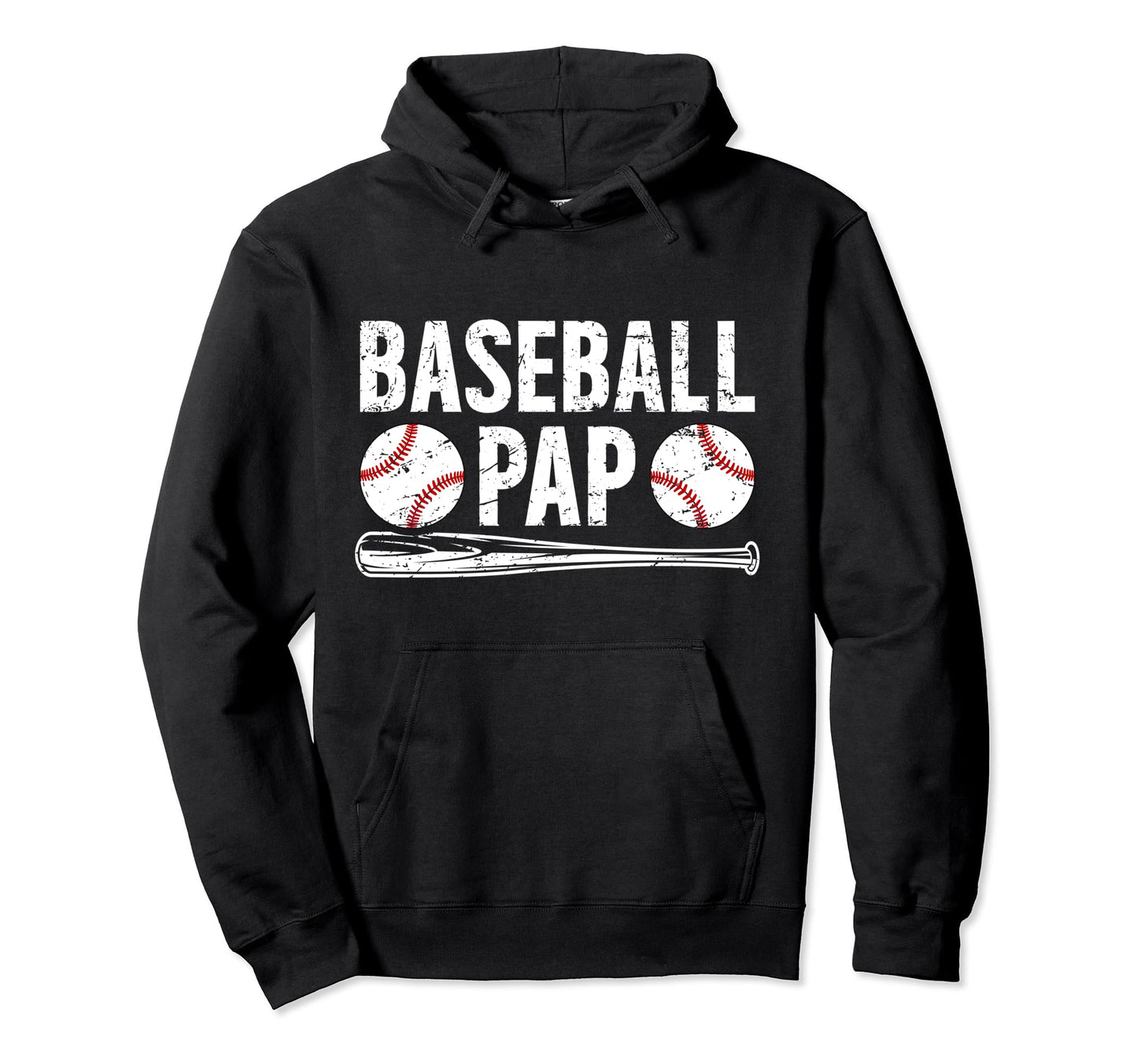 Baseball Pap Best Grandpa Pap Baseball Hoodie - Trendy Graphic Men Women - T-Shirt, Sweatshirt, Hoodie
