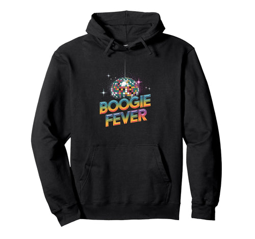 Disco Ball Boogie Fever Discoball Party Hoodie - Aesthetic Graphic Unisex - T-Shirt, Sweatshirt, Hoodie
