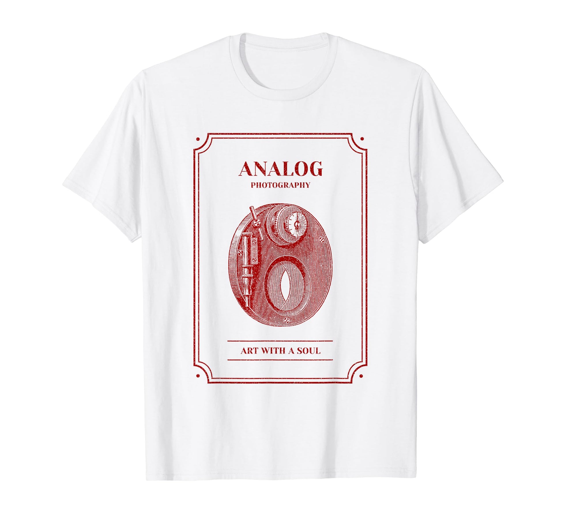 Analog Photography Art Soul Camera T-Shirt - Novelty Apparel for Adults - T-Shirt, Sweatshirt, Hoodie