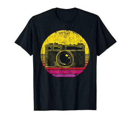 Photography Photographer Camera T-Shirt - Minimalist Print Unisex - T-Shirt, Sweatshirt, Hoodie