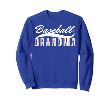 Baseball Grandma Family Matching Sweatshirt - Streetwear Style Men Women - T-Shirt, Sweatshirt, Hoodie