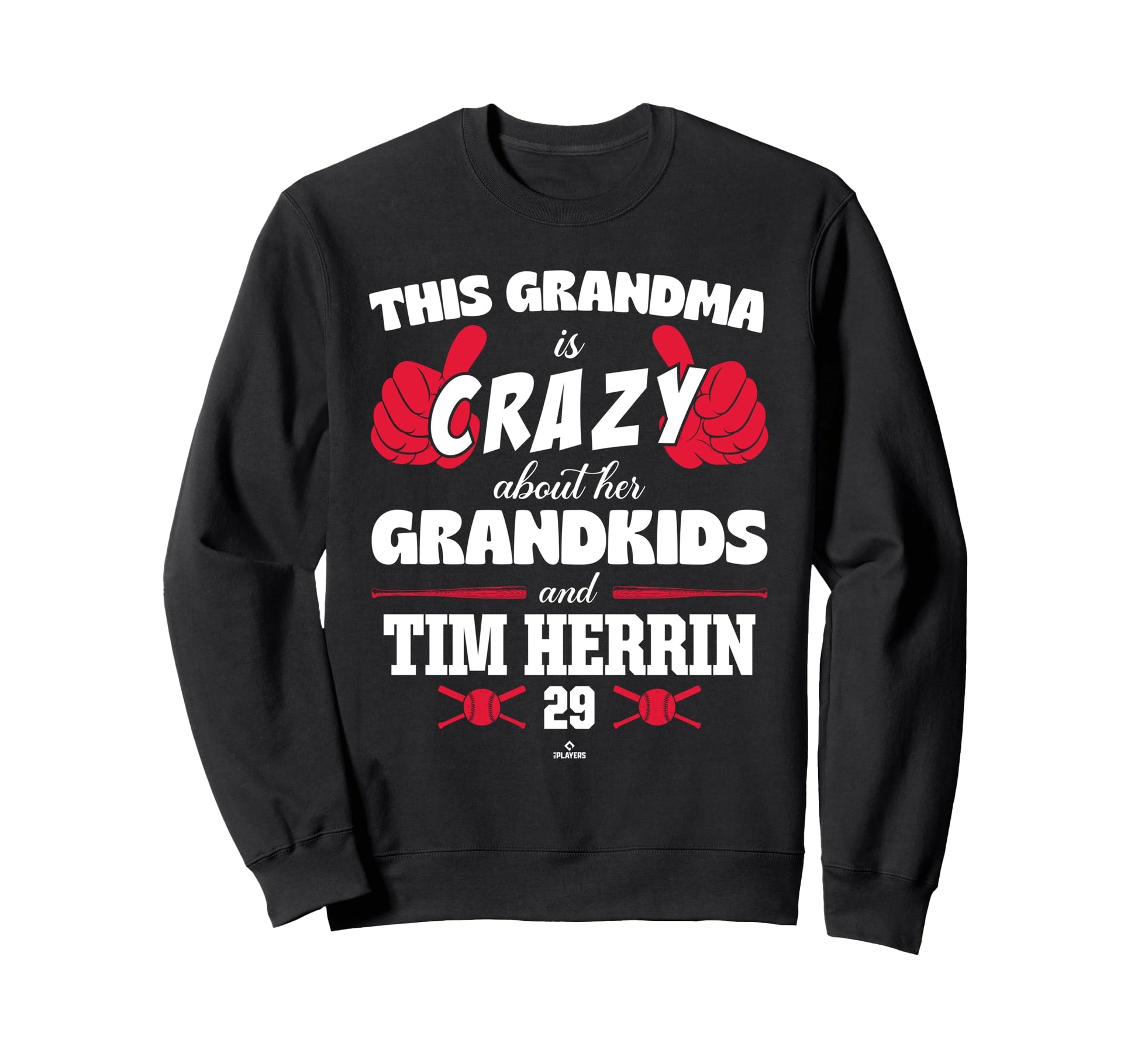 Grandma Crazy Tim Herrin Sweatshirt - Casual Everyday Wear Men Women - T-Shirt, Sweatshirt, Hoodie