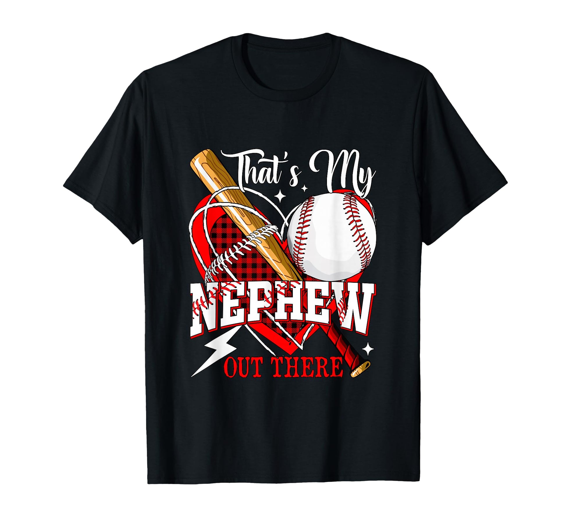 Thats My Proud Nephew Costume Baseball T-Shirt - Fun Novelty Design Unisex - T-Shirt, Sweatshirt, Hoodie