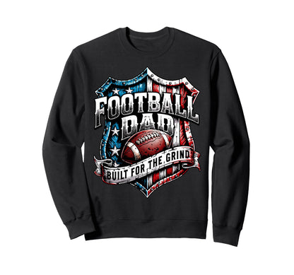 American Football Papa Sweatshirt - Casual Everyday Wear for Adults - T-Shirt, Sweatshirt, Hoodie