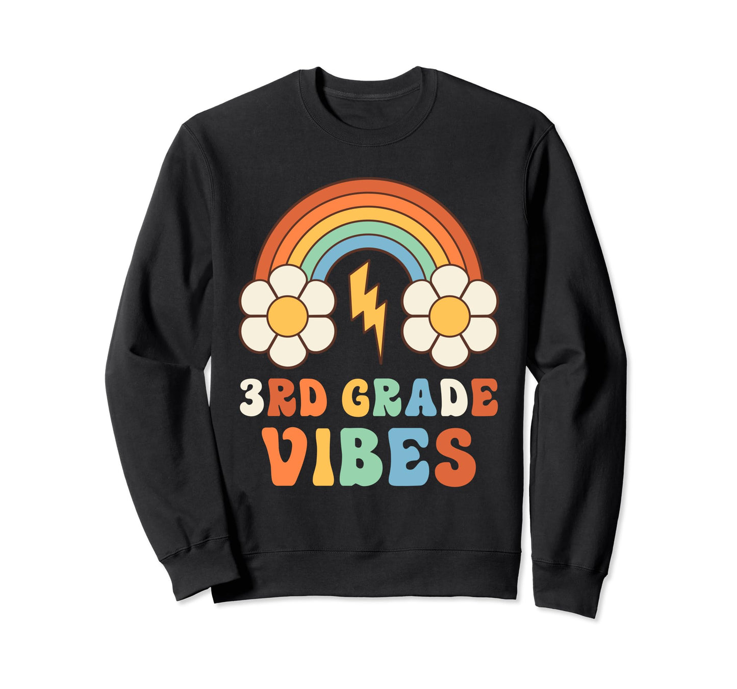 3Rd Grade Vibes 3Rd Grade Team Sweatshirt - Custom Art Print Unisex - T-Shirt, Sweatshirt, Hoodie