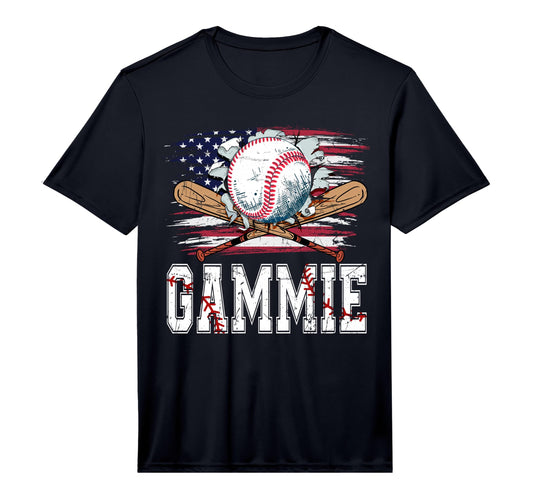 Baseball T Ball Gammie American T-Shirt - Aesthetic Graphic for Adults - T-Shirt, Sweatshirt, Hoodie