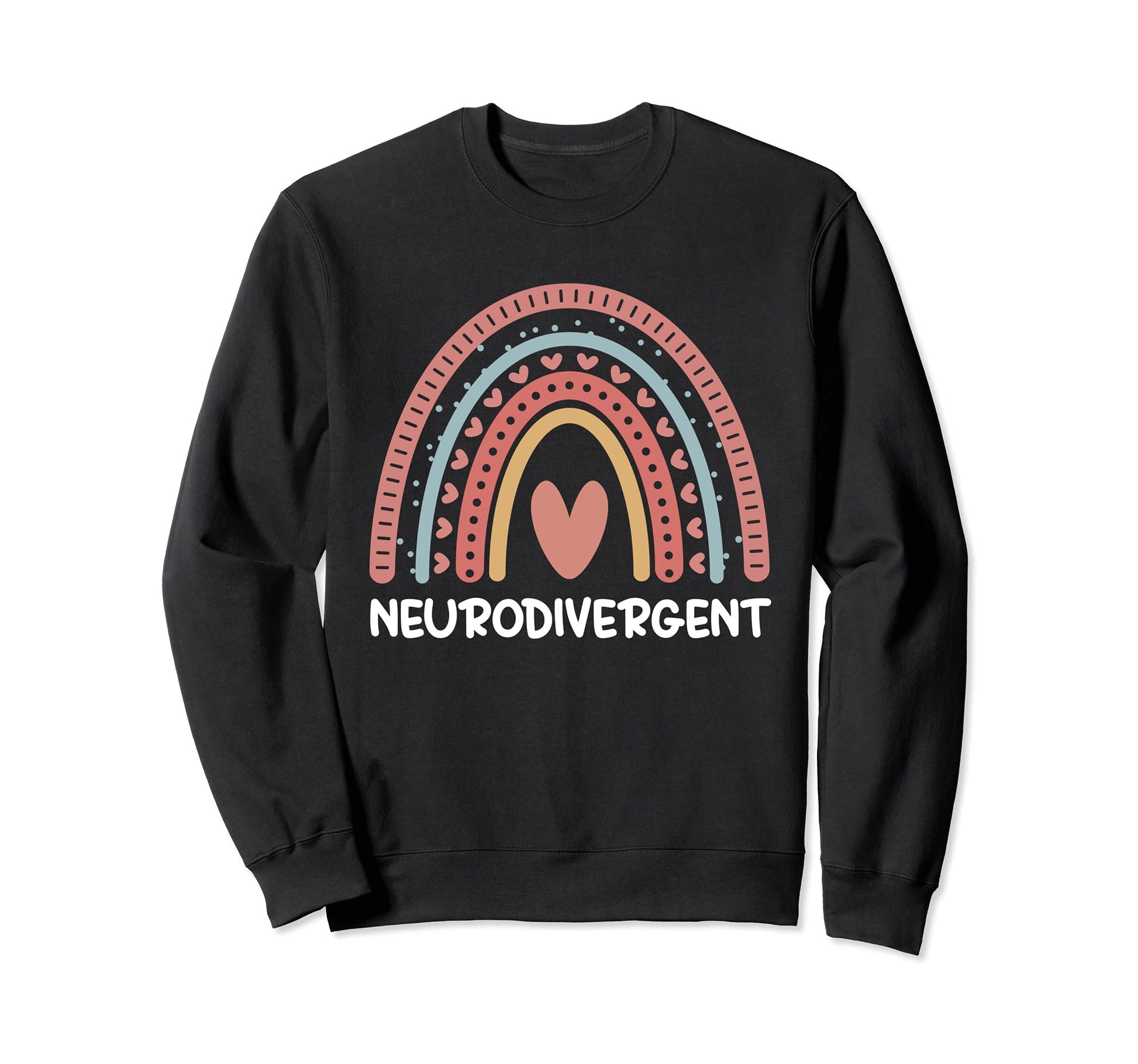 Neurodivergent Neurodiversity Sweatshirt - Custom Art Print for Adults - T-Shirt, Sweatshirt, Hoodie