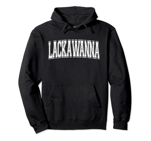Lackawanna Ny New York Usa Sports Hoodie - Minimalist Print Men Women - T-Shirt, Sweatshirt, Hoodie