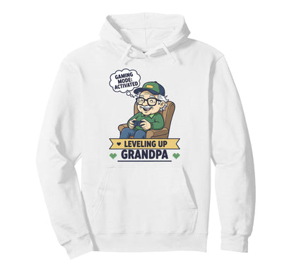 Funny Gamer Grandpa Gift Dad Daddy Hoodie - Fun Novelty Design Men Women - T-Shirt, Sweatshirt, Hoodie