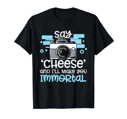 Photo Camera Photographer Flash People T-Shirt - Trendy Graphic Unisex - T-Shirt, Sweatshirt, Hoodie