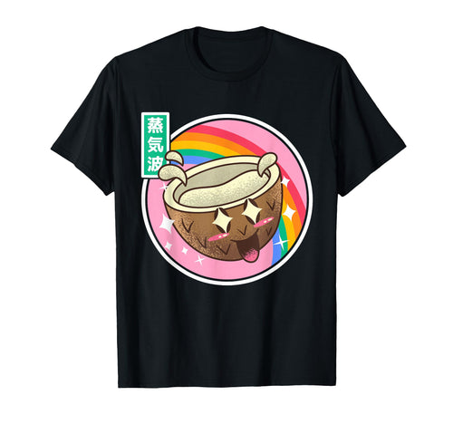 Japanese Coconut Kawaii Rainbow Anime T-Shirt - Novelty Apparel Men Women - T-Shirt, Sweatshirt, Hoodie