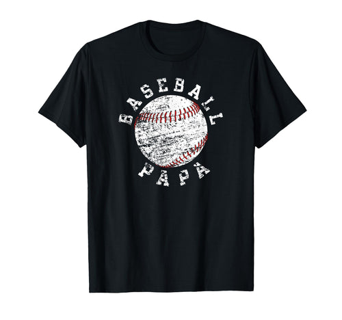 Proud Baseball Papa Grandpa Papa T-Shirt - Streetwear Style for Adults - T-Shirt, Sweatshirt, Hoodie
