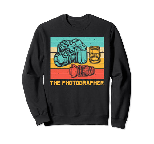 Photographer Photography Lover Sweatshirt - Minimalist Print Unisex - T-Shirt, Sweatshirt, Hoodie