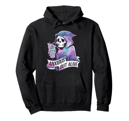 Pastel Goth Anime Manga Vaporwave Sweatshirt - Unique Graphic for Adults - T-Shirt, Sweatshirt, Hoodie