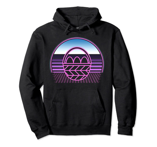 Easter 80S Vaporwave Aesthetic Hoodie - Minimalist Print for Adults - T-Shirt, Sweatshirt, Hoodie