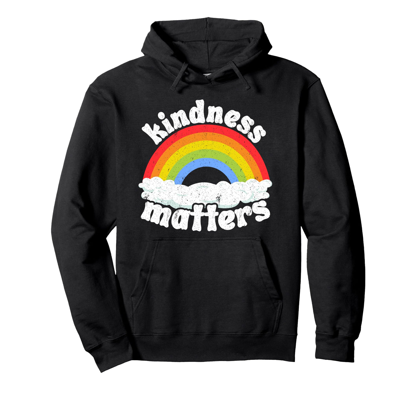 Positive Anti Bullying Rainbow Sped Hoodie - Custom Art Print Unisex - T-Shirt, Sweatshirt, Hoodie