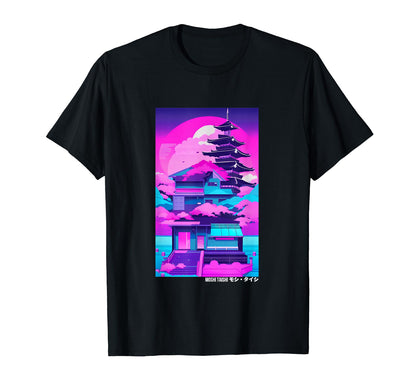 Vaporwave Aesthetic Lofi Japan 80S T-Shirt - Unique Graphic Men Women - T-Shirt, Sweatshirt, Hoodie