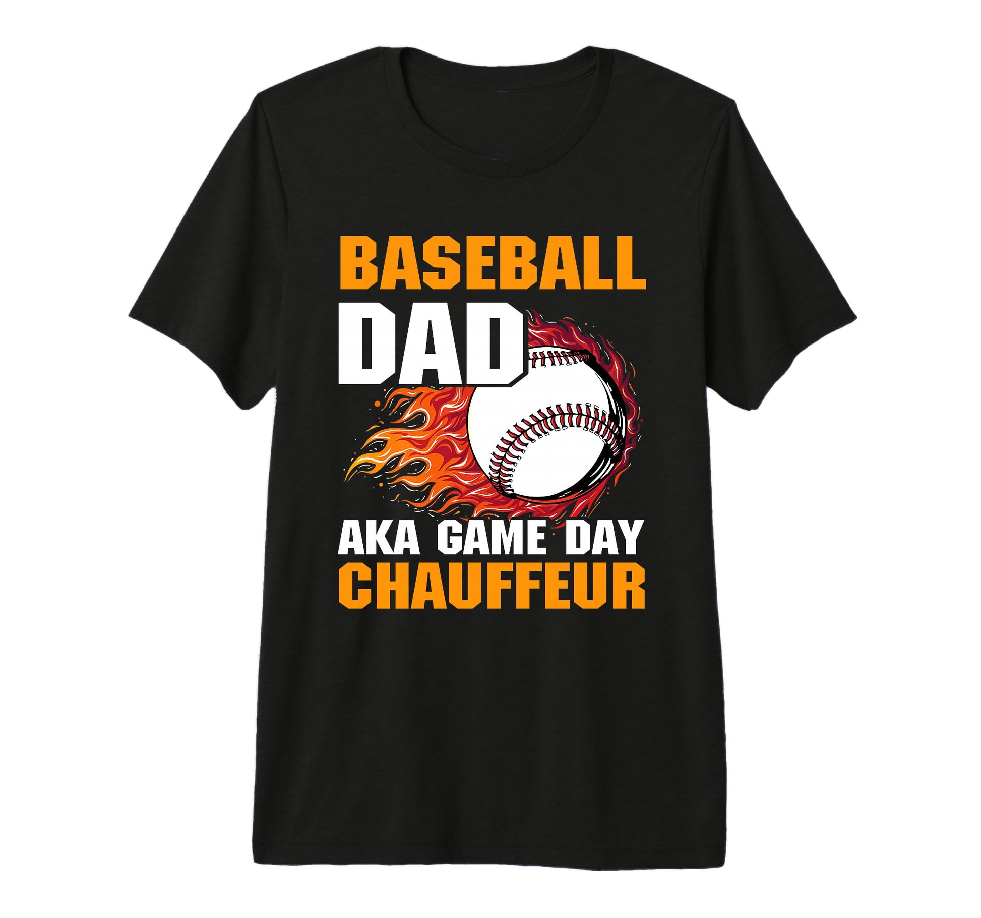 Fathers Day Baseball Dad Parent Tri T-Shirt - Unique Graphic for Adults - T-Shirt, Sweatshirt, Hoodie