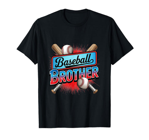 Baseball Brother Bats And Balls T-Shirt - Novelty Apparel for Adults - T-Shirt, Sweatshirt, Hoodie