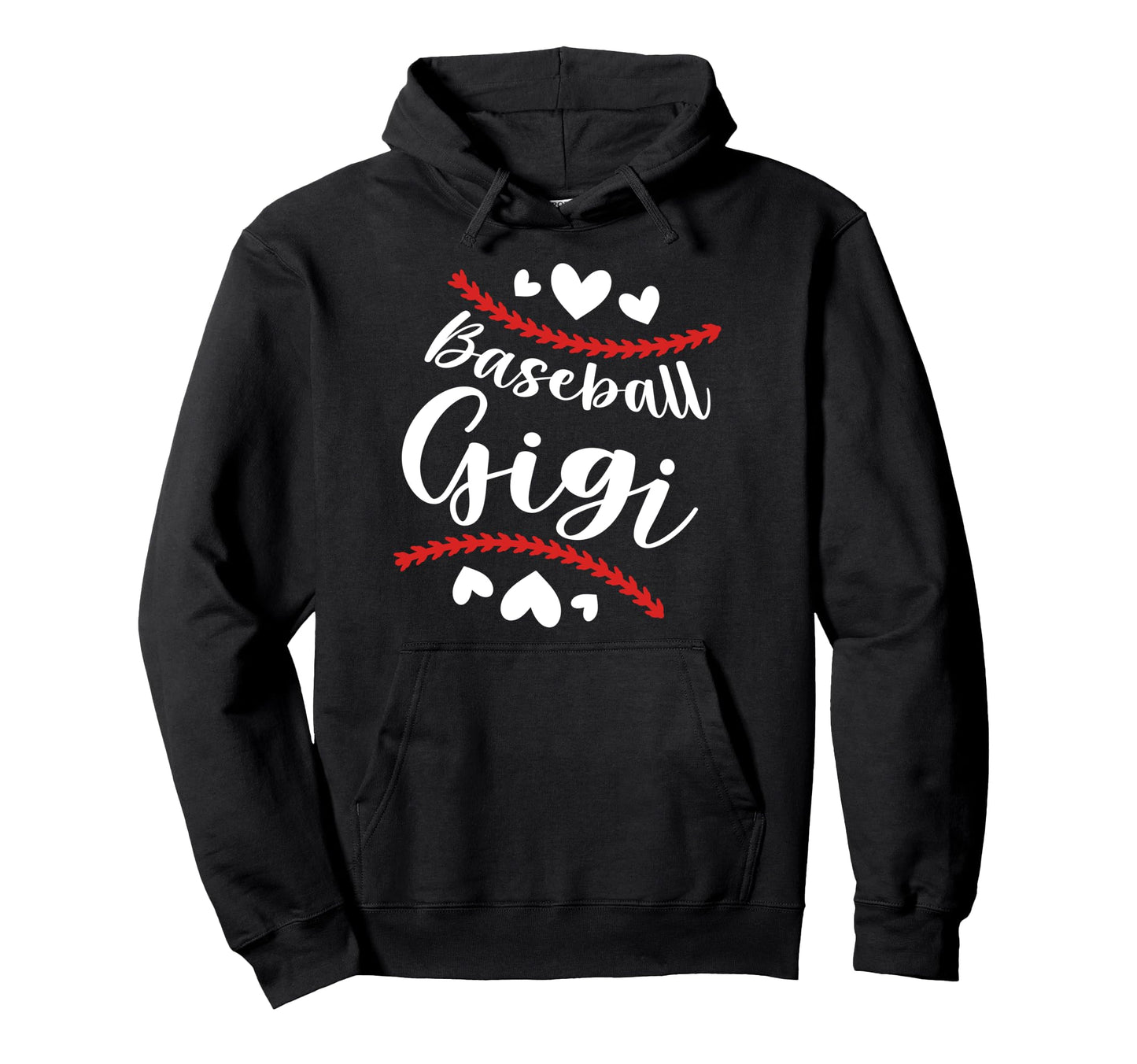 Baseball Gigi Grandma Proud Gigi Baseball Hoodie - Graphic Print Unisex - T-Shirt, Sweatshirt, Hoodie
