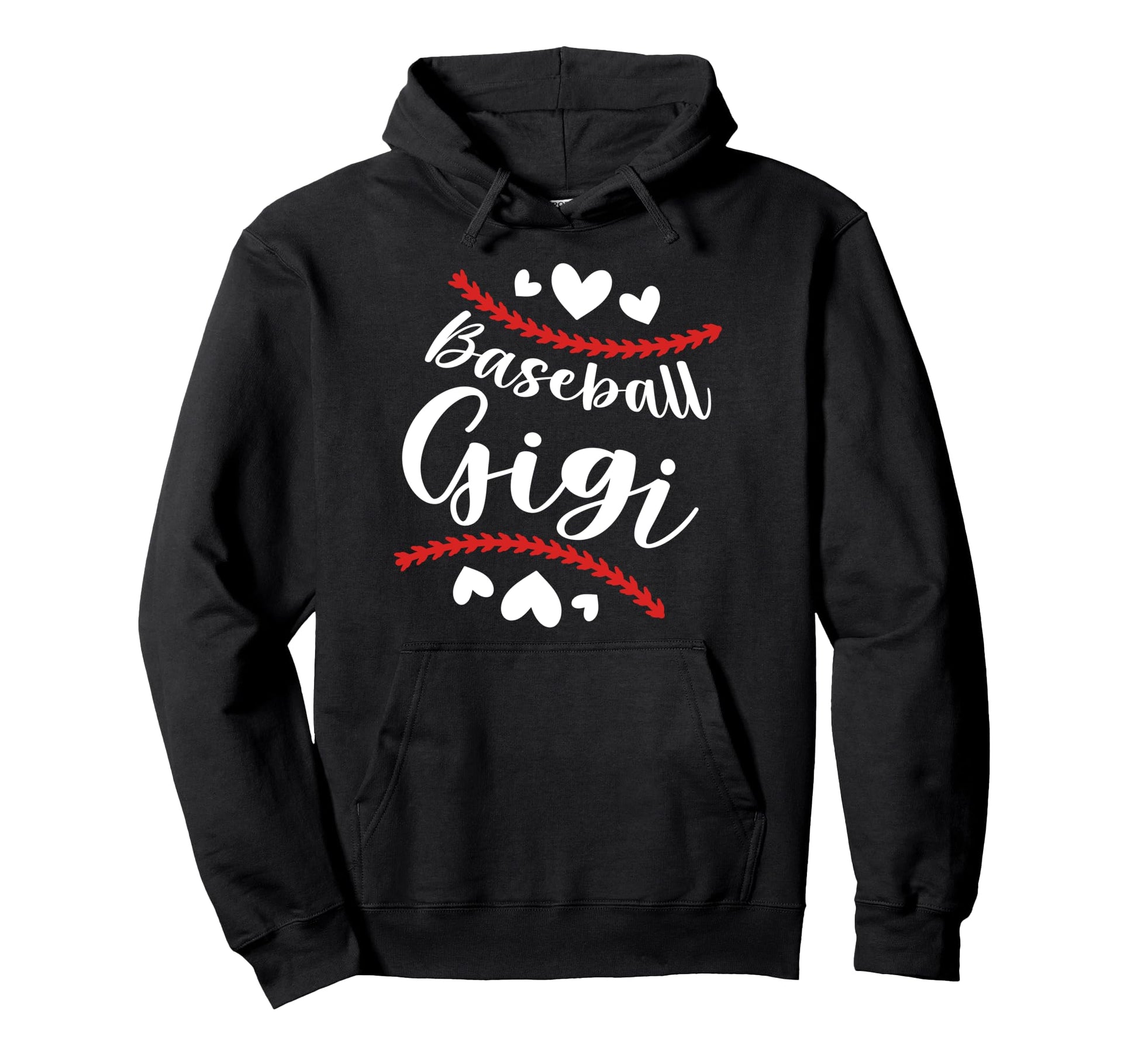 Baseball Gigi Grandma Proud Gigi Baseball Hoodie - Graphic Print Unisex - T-Shirt, Sweatshirt, Hoodie