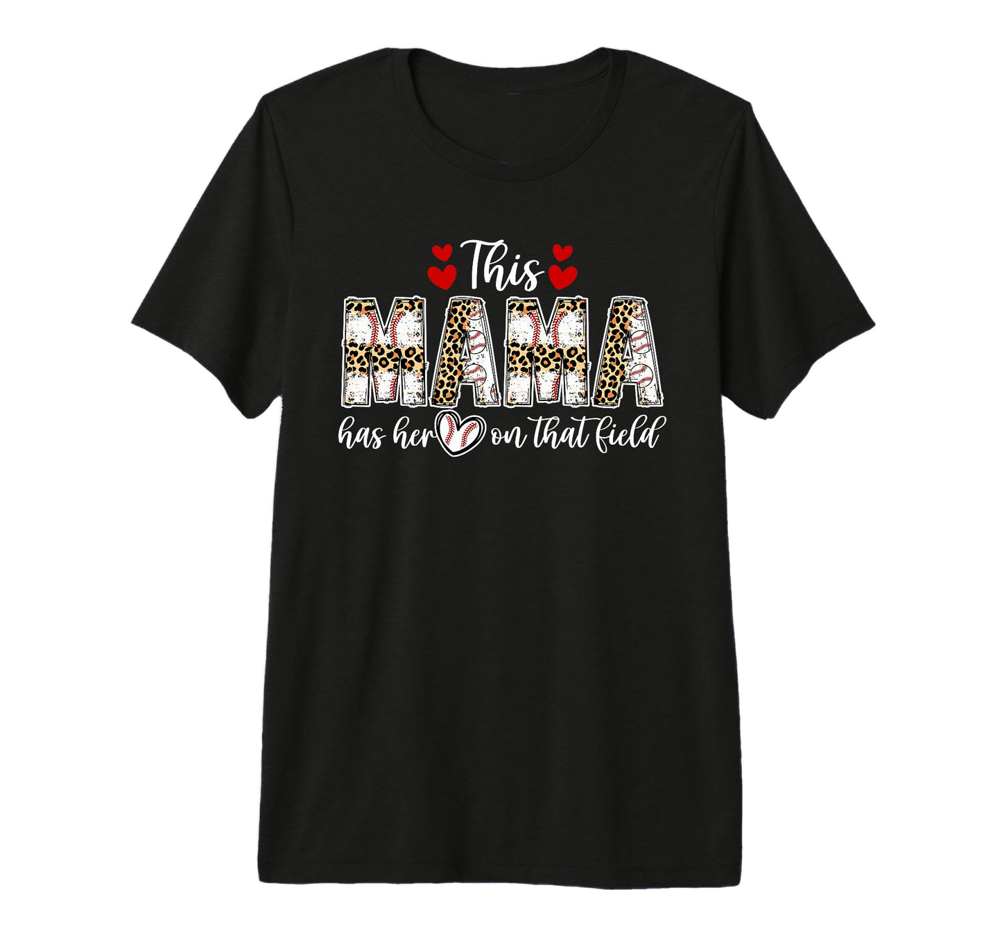 Proud Baseball Mama Baseball Mom T-Shirt - Trendy Graphic Men Women - T-Shirt, Sweatshirt, Hoodie