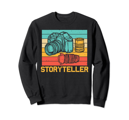 Photographer Photography Lover Sweatshirt - Casual Everyday Wear Men Women - T-Shirt, Sweatshirt, Hoodie