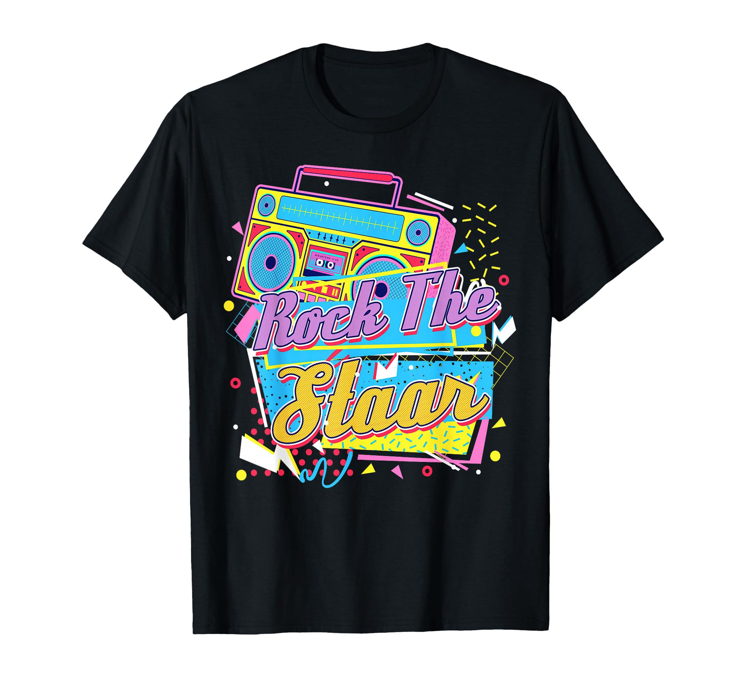 Test Day Teacher 80S Staar Day Testing T-Shirt - Trendy Graphic for Adults - T-Shirt, Sweatshirt, Hoodie