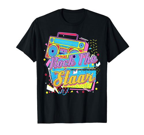 Test Day Teacher 80S Staar Day Testing T-Shirt - Trendy Graphic for Adults - T-Shirt, Sweatshirt, Hoodie