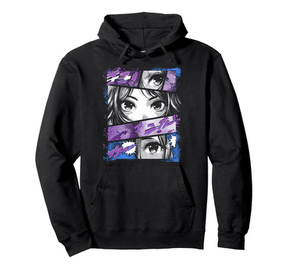 Goth Grunge Demon Anime Waifu Horror Alt Hoodie - Unique Graphic Unisex - T-Shirt, Sweatshirt, Hoodie