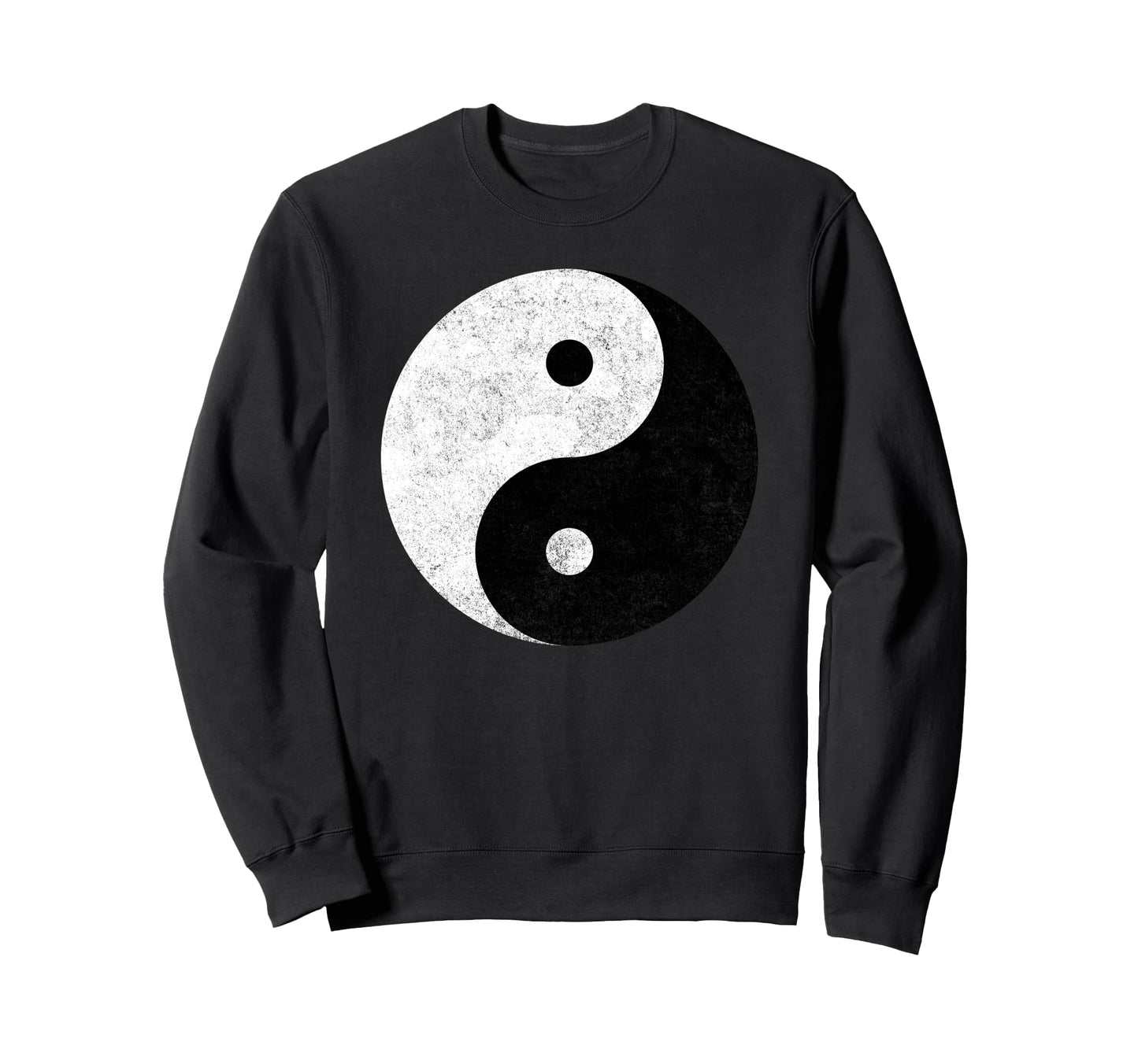 Yin Yang Symbol Tao Taijitu Yoga Sweatshirt - Minimalist Print Unisex - T-Shirt, Sweatshirt, Hoodie