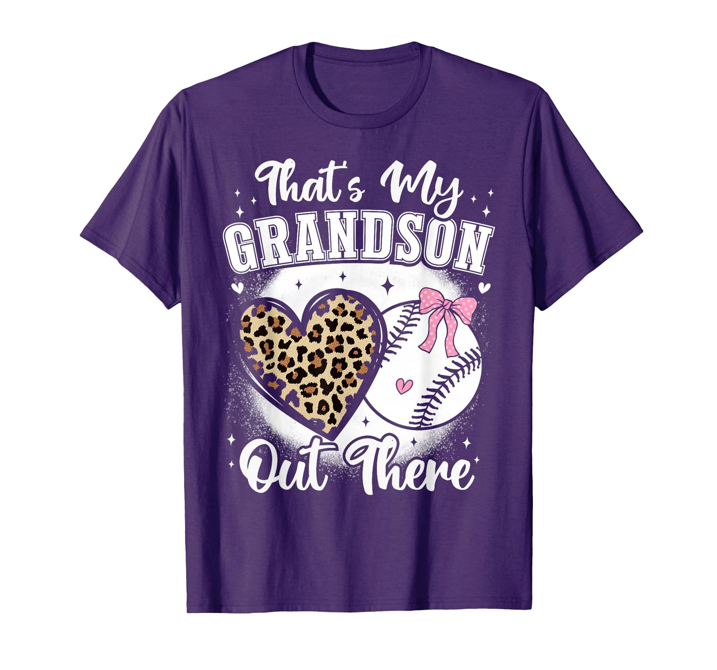 Baseball Grandma Thats My Grandson T-Shirt - Streetwear Style for Adults - T-Shirt, Sweatshirt, Hoodie