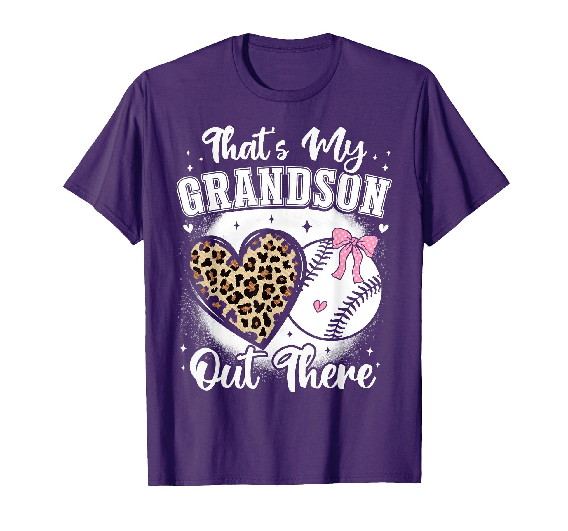 Baseball Grandma Thats My Grandson T-Shirt - Streetwear Style for Adults - T-Shirt, Sweatshirt, Hoodie