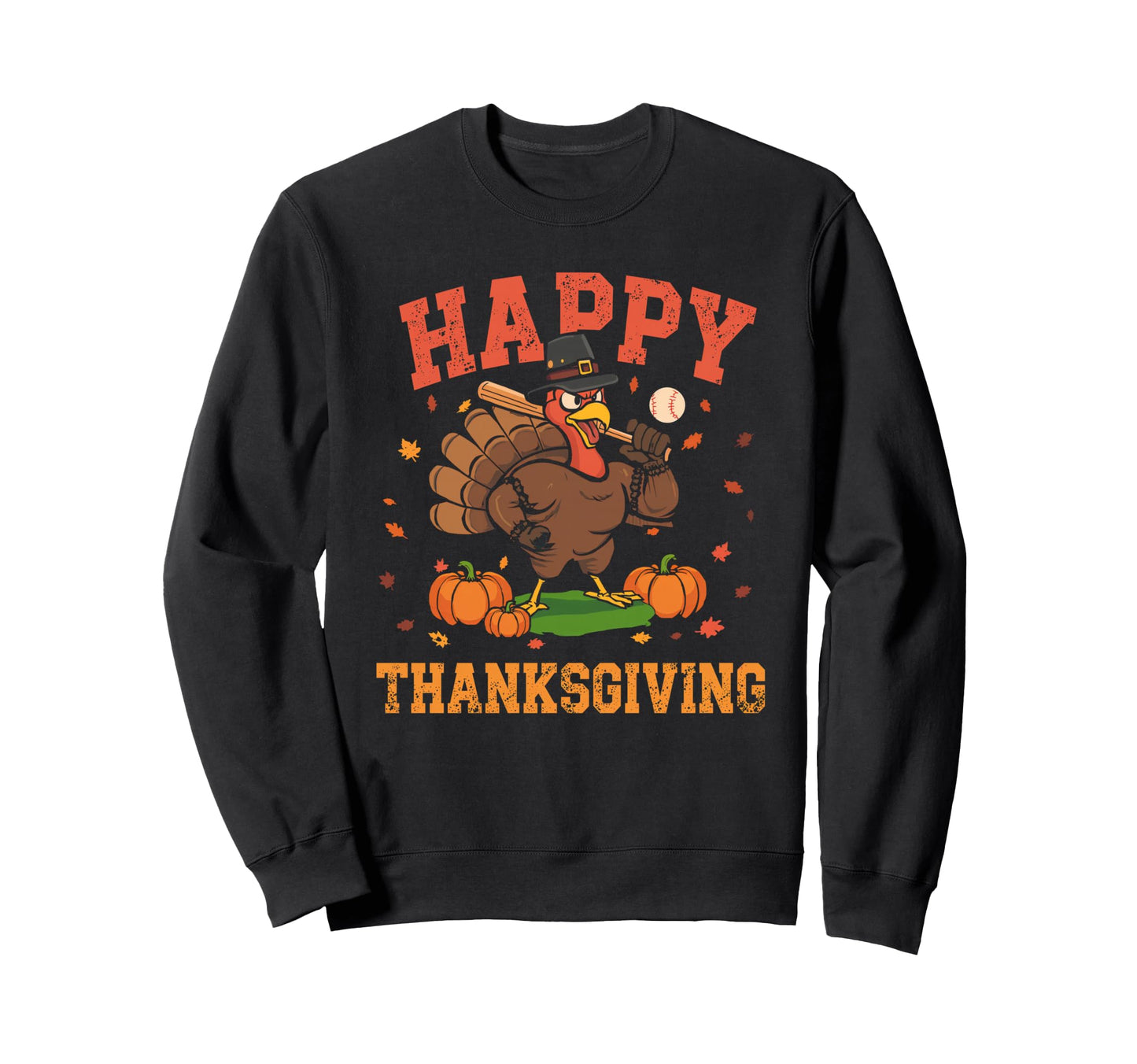 Happy Thanksgiving 2025 Funny Sweatshirt - Custom Art Print for Adults - T-Shirt, Sweatshirt, Hoodie