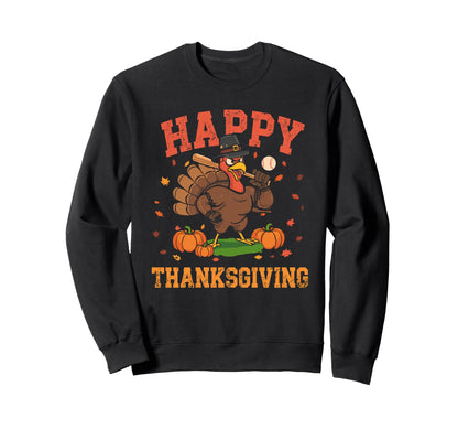 Happy Thanksgiving 2025 Funny Sweatshirt - Custom Art Print for Adults - T-Shirt, Sweatshirt, Hoodie