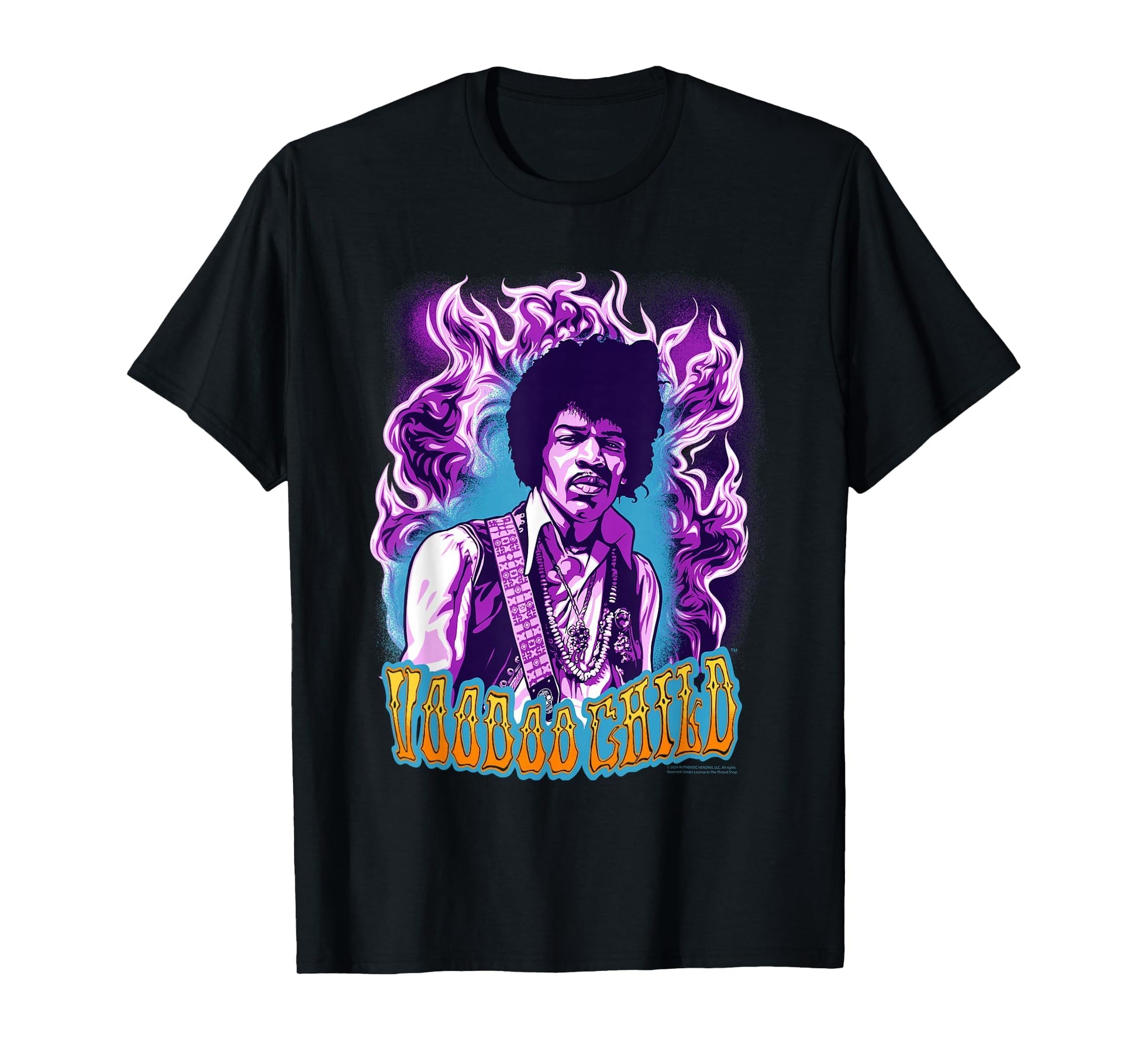 Jimi Hendrix Voodoo Child T-Shirt - Aesthetic Graphic Men Women - T-Shirt, Sweatshirt, Hoodie