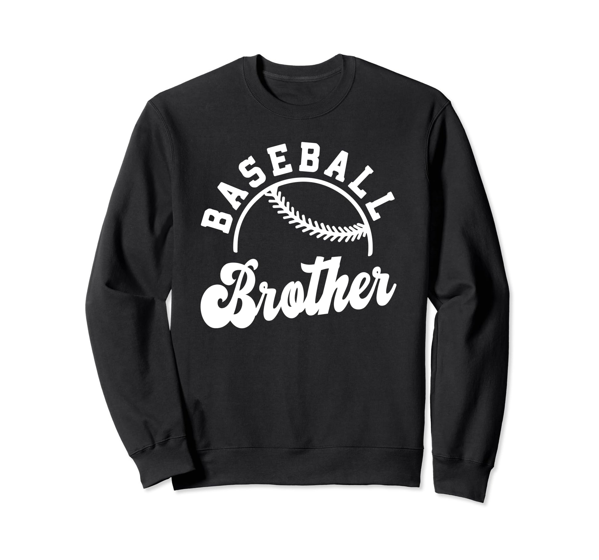 Baseball Brother Matching Baseball Sweatshirt - Novelty Apparel Unisex - T-Shirt, Sweatshirt, Hoodie