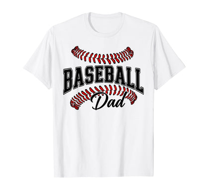 Baseball Dad Baseball Lovers Funny T-Shirt - Minimalist Print for Adults - T-Shirt, Sweatshirt, Hoodie