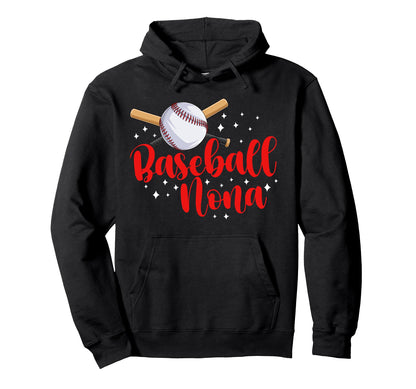 Baseball Nona Baseball Player Nona Hoodie - Aesthetic Graphic Unisex - T-Shirt, Sweatshirt, Hoodie