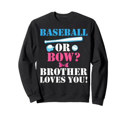 Baseball Or Bow Cheerleader Sweatshirt - Casual Everyday Wear Men Women - T-Shirt, Sweatshirt, Hoodie