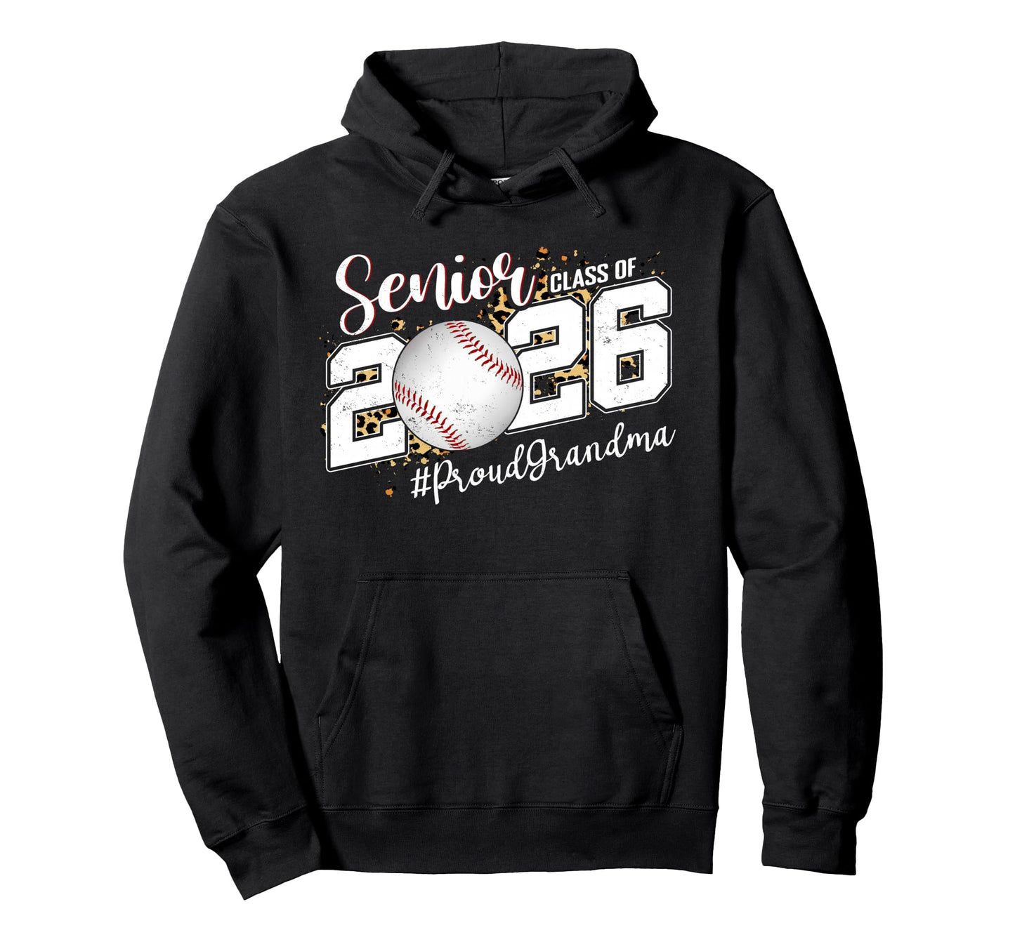 Proud Senior Grandma Class 2026 Hoodie - Streetwear Style Men Women - T-Shirt, Sweatshirt, Hoodie
