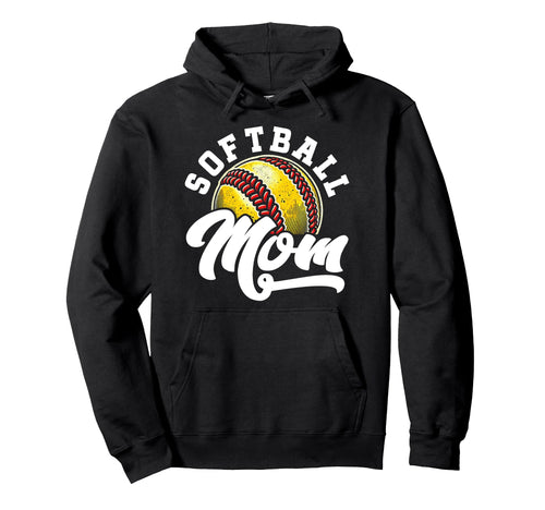 Softball Mom Softball Catcher Pitcher Hoodie - Aesthetic Graphic Unisex - T-Shirt, Sweatshirt, Hoodie